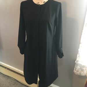 🎊 SALE! Merona Black button down dress Sz S